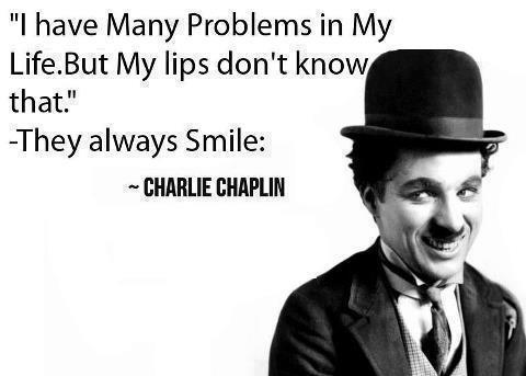 Always Smile Quote by Charlie Chaplin