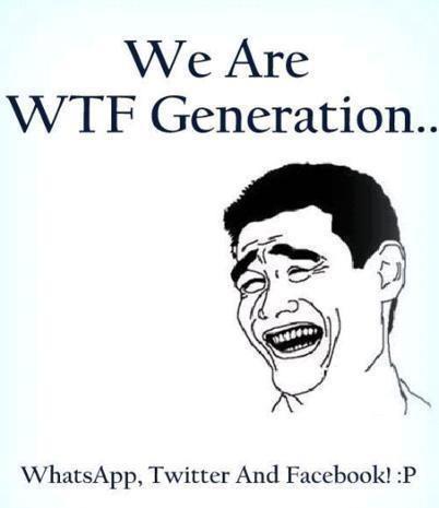 What The F Generation - Social Funny Troll