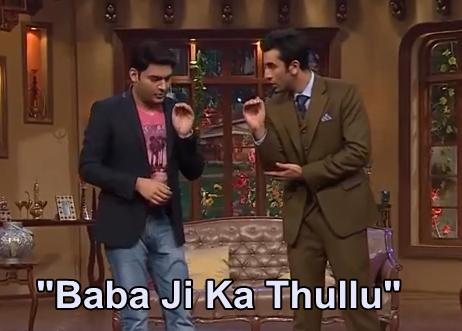 Ranbir-Kapil-Babaji Ka Thullu - Comedy Nights