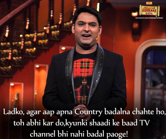 COmedy nights wife joke