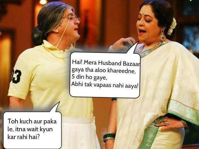 Comedy Nights - dadi -joke